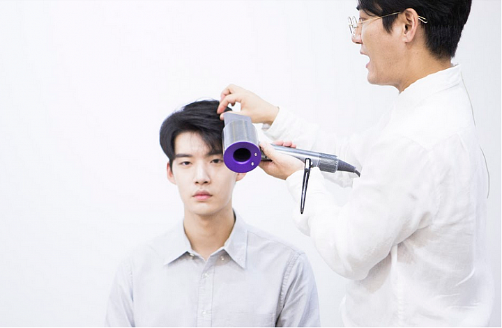 Dyson Supersonic 五分鐘OK!韓國男星正夯兩款瀏海造型