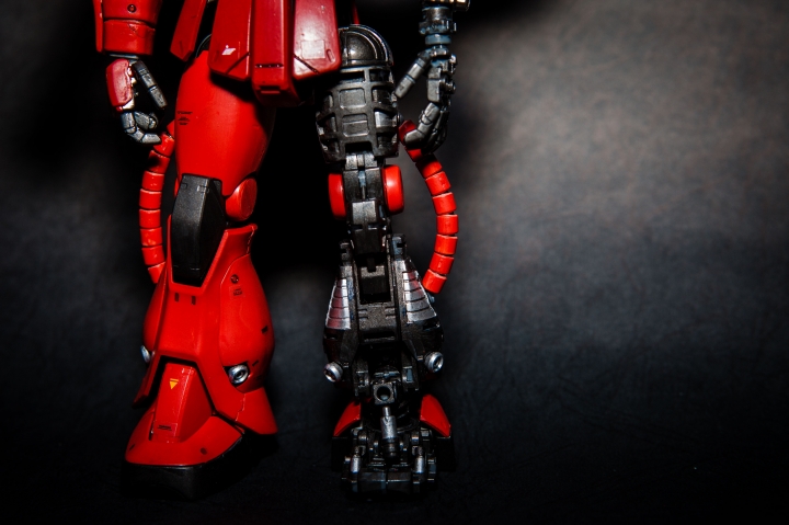 紅色彗星,夏亞出動場景,薩克原型機 ZAKUII BANDAI MG 1/100
