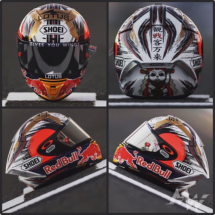 【部品專欄】観戰客万來 SHOEI X-14 Marquez MOTEGI 2茂木限定 預備發售