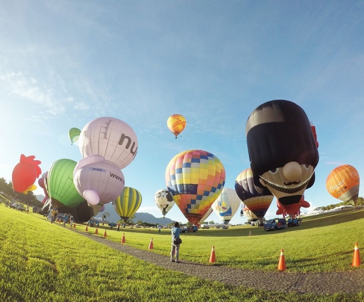 台東熱氣球嘉年華我們來啦~Taiwan Balloon Festival