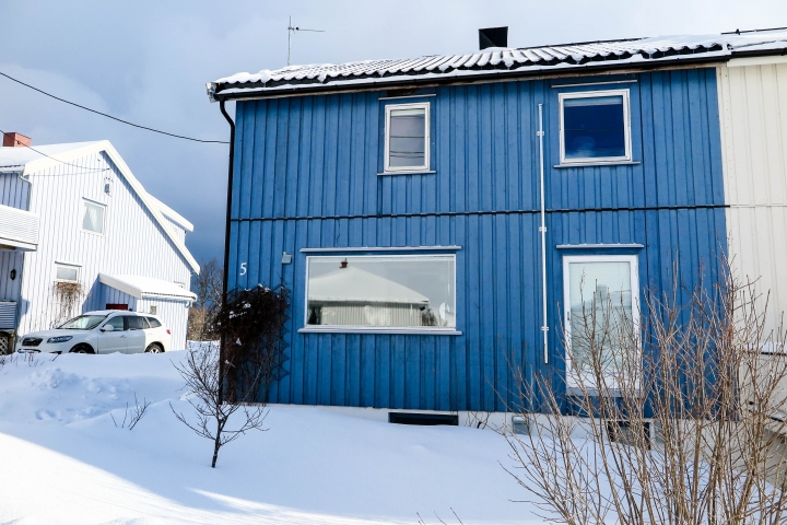 挪威北極圈。特羅姆瑟Tromsø住宿。Cozy apartment by the lake