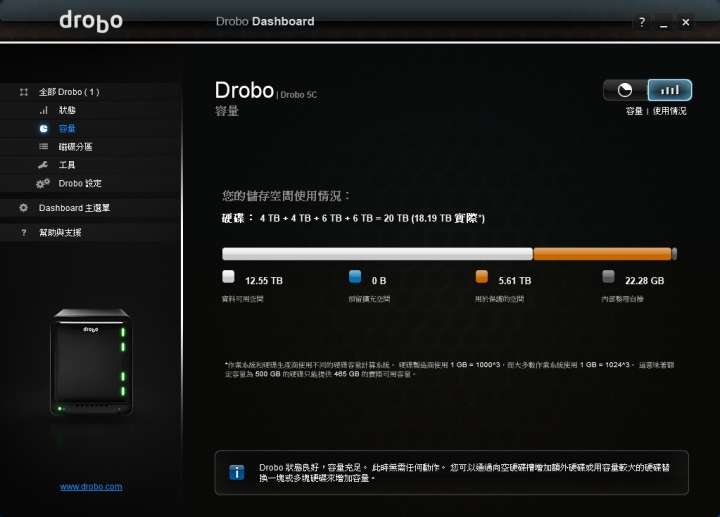 簡單易用,檔案資料保險箱 Drobo 5C DAS 開箱