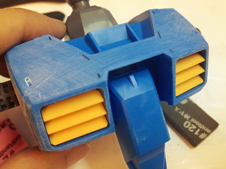 更新後的 1/48 高375mm的初代鋼彈 RX-78-2 Gundam BANDAI