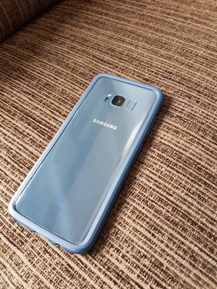 三星 s8 冰湖藍 + 犀牛盾 微開箱