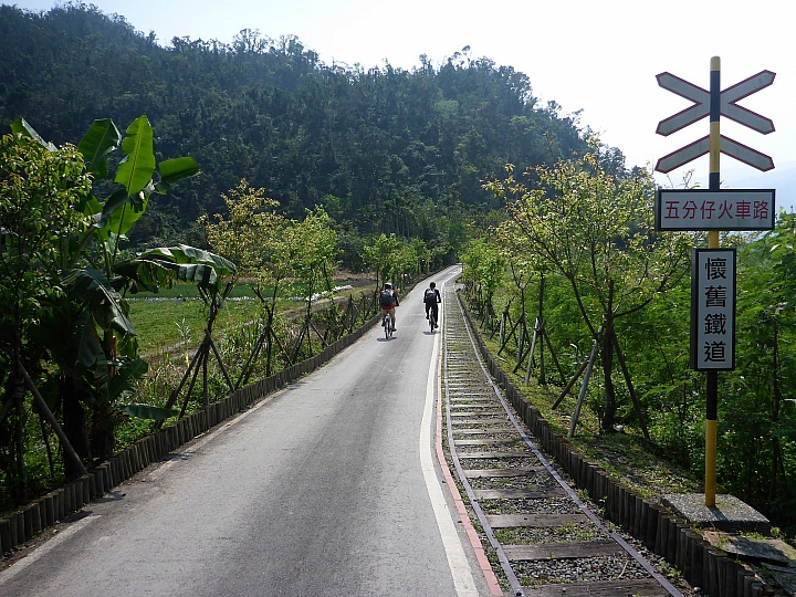 羅東林鐵平地段轉安農溪自行車道逍遙遊
