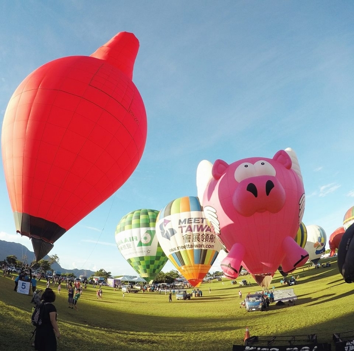 台東熱氣球嘉年華我們來啦~Taiwan Balloon Festival