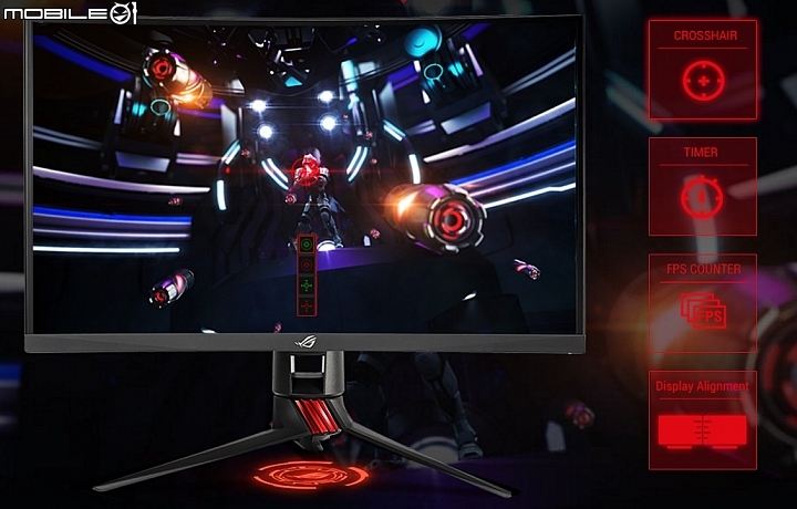 144Hz加上1800R曲度 華碩ASUS ROG Strix XG27VQ電競顯示器