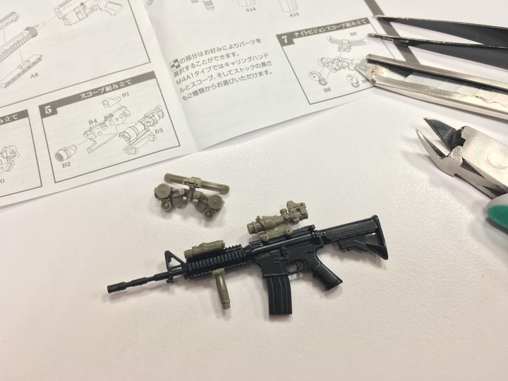 美少女與槍械的組合! TOMYTEC Little Armory / Figma 朝戶未世 開箱分享