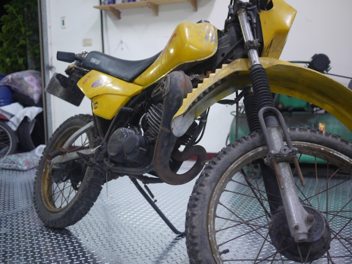 YAMAHA DT125 翻新全紀錄 (圖多文長) 8/27 更新啦!!!!