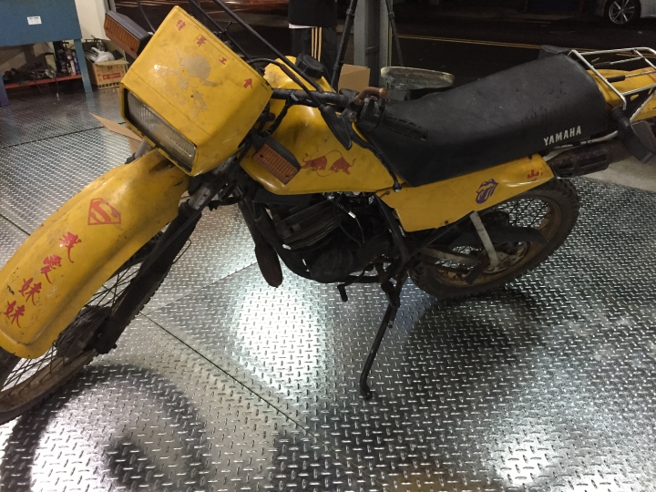 YAMAHA DT125 翻新全紀錄 (圖多文長) 8/27 更新啦!!!!