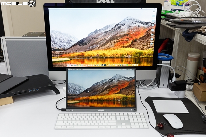 ASUS ZenScreen MB16AC 可攜式顯示器 是多餘?還是便利?