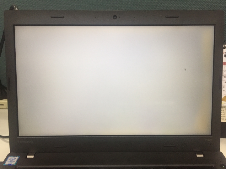 【解決】T460p 螢幕出現黃斑