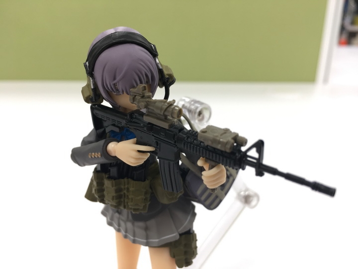 美少女與槍械的組合! TOMYTEC Little Armory / Figma 朝戶未世 開箱分享