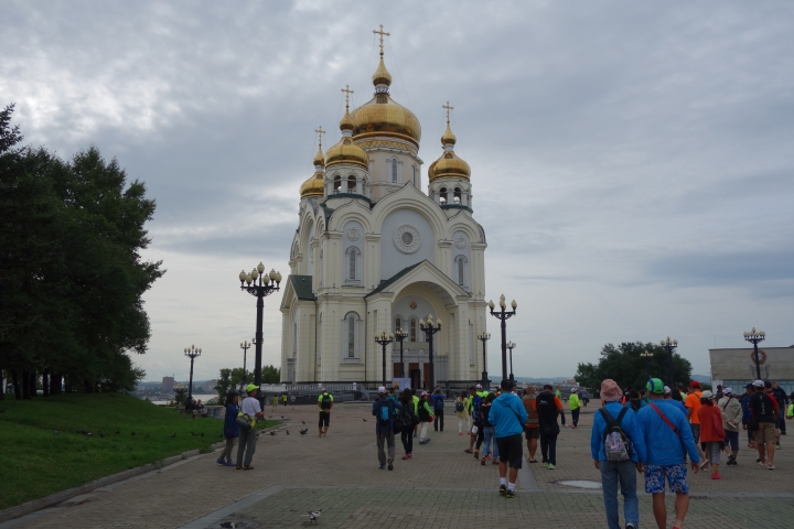 2017 back to back ,中俄跨境1+1馬拉松,
