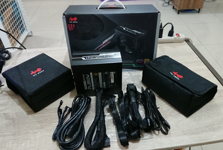 【開箱】迎廣PL850W RGB 金牌 電競電供