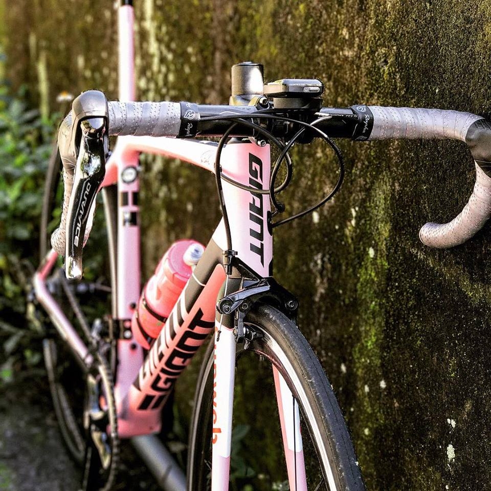 【微開箱】義式粉紅浪漫 GIANT TCR ADVANCED SL MAGLIA ROSA (圖多慎入)