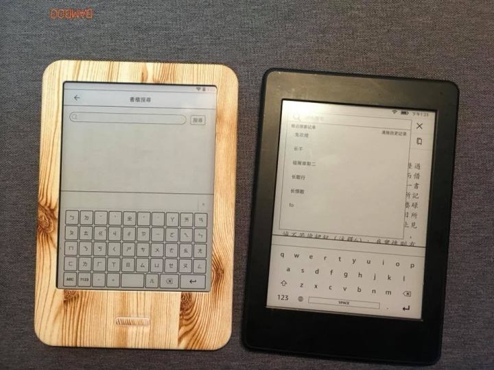 MooInk電子書閱讀器與Kindle Paperwhite 3 兩者比較