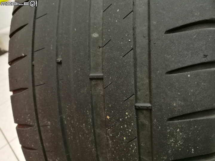 米其林 Pilot Sport 4 磨耗測試 ( 34,992公里,下課 )