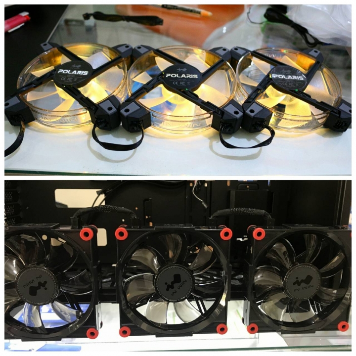 【開箱】IN WIN Polaris RGB風扇體驗
