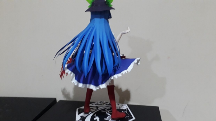 【紙模】東方緋想天 比那名居天子