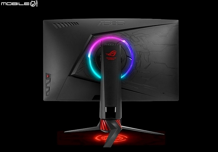 144Hz加上1800R曲度 華碩ASUS ROG Strix XG27VQ電競顯示器