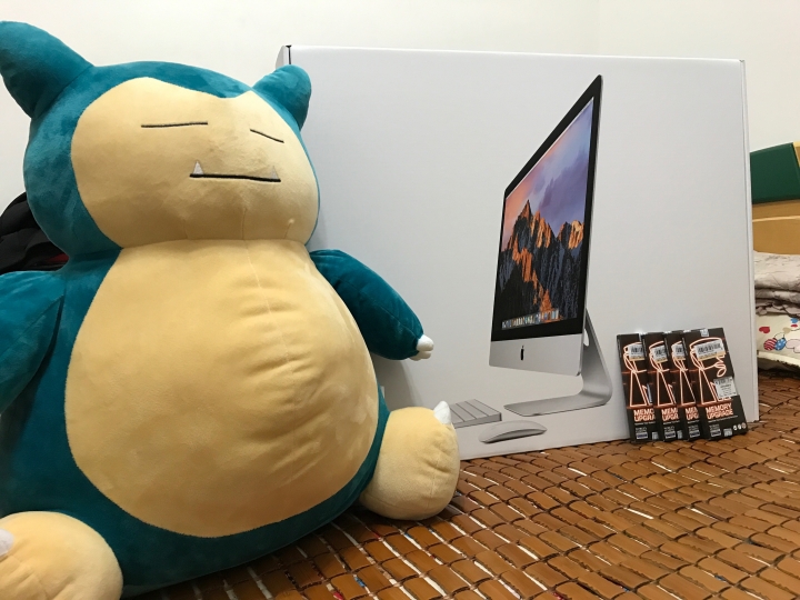 卡比先生開箱 iMac 2017 5K 1TB-SSD 完美體驗!