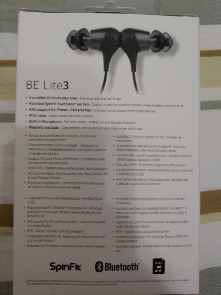 NuForce BE Lite 3假開箱