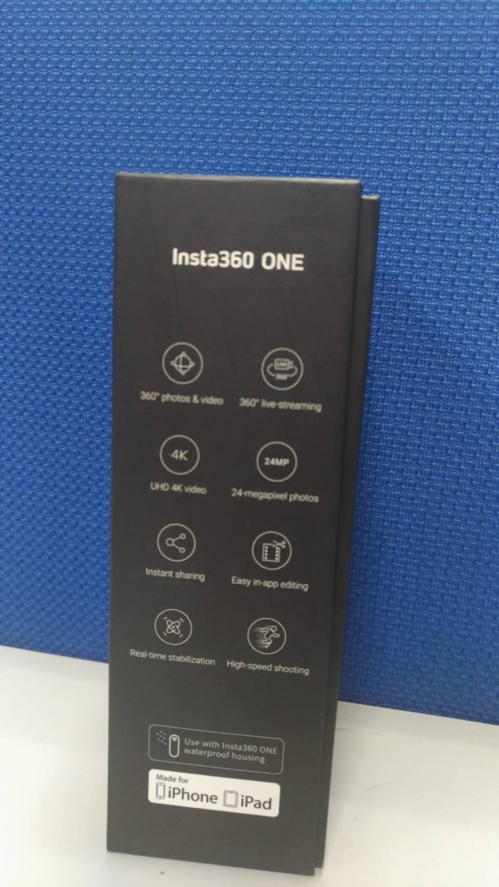 (12/16增加防水殼拍攝影片)全新上市的全景運動相機 insta360 one 不專業開箱文