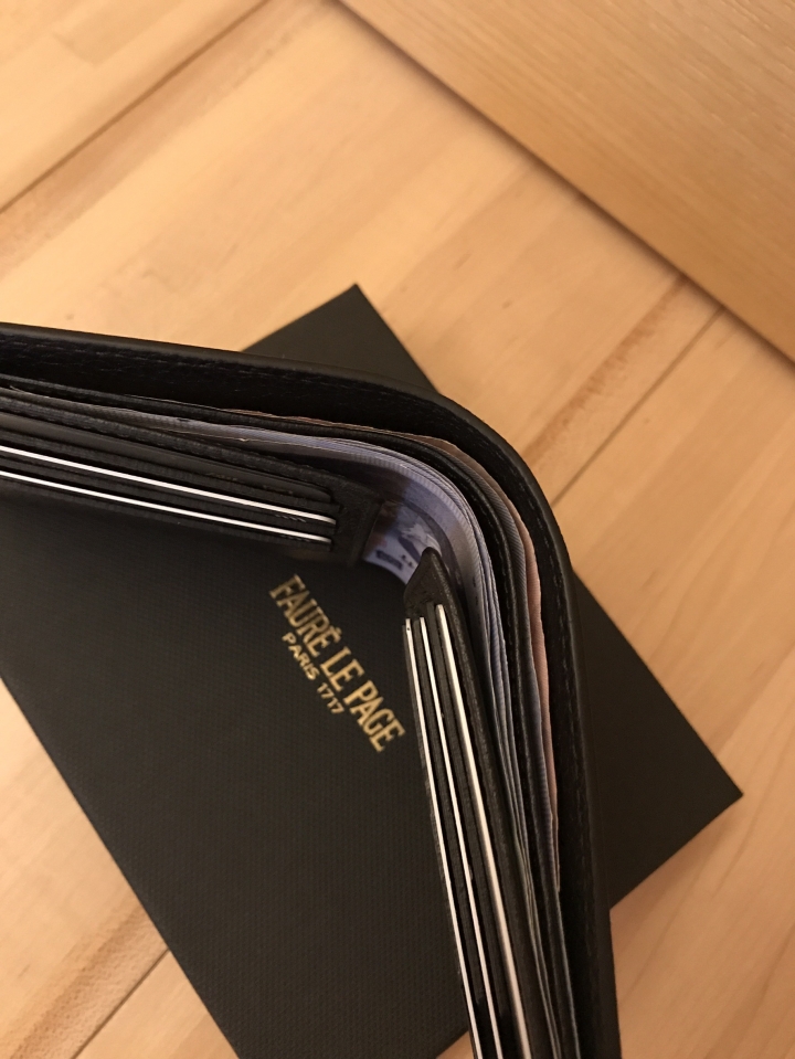 三個世紀的焠鍊FAURÉ LE PAGE皮夾開箱