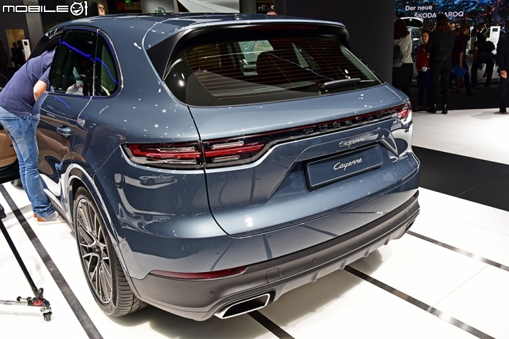 【IAA2017】Porsche Cayenne Turbo強勢問世,動力躍升並加入電動尾翼