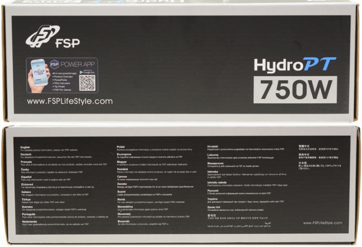 全漢Hydro PT皇鈦極V 750W簡介及測試