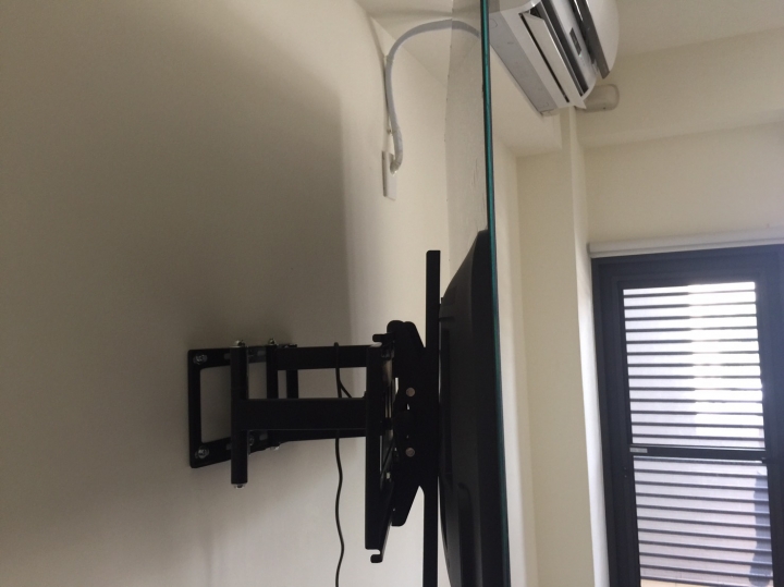 賭人品之自淘 小米電視4+電視雙臂架