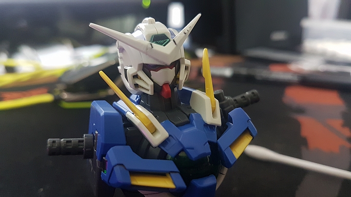 我的 MG 00 能天使 EXIA 怎麼了? 請大家入內幫我看看是否能繼續下去?