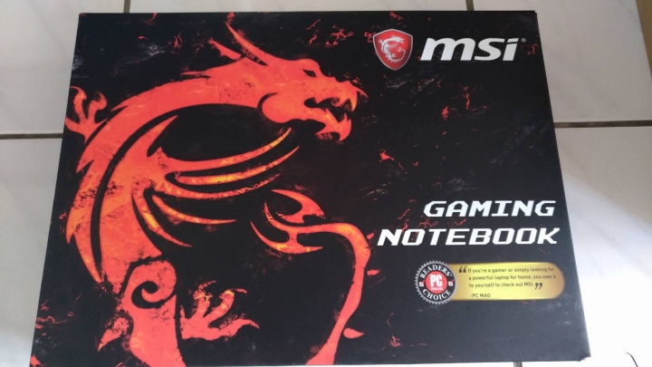 微星 GL62M 7RDX-1651TW i7版本 開箱