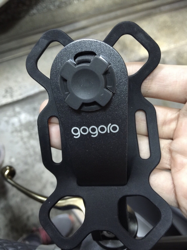 直上重機也可以的GogoroxCUBE 原廠手機架,狠好狠穩!