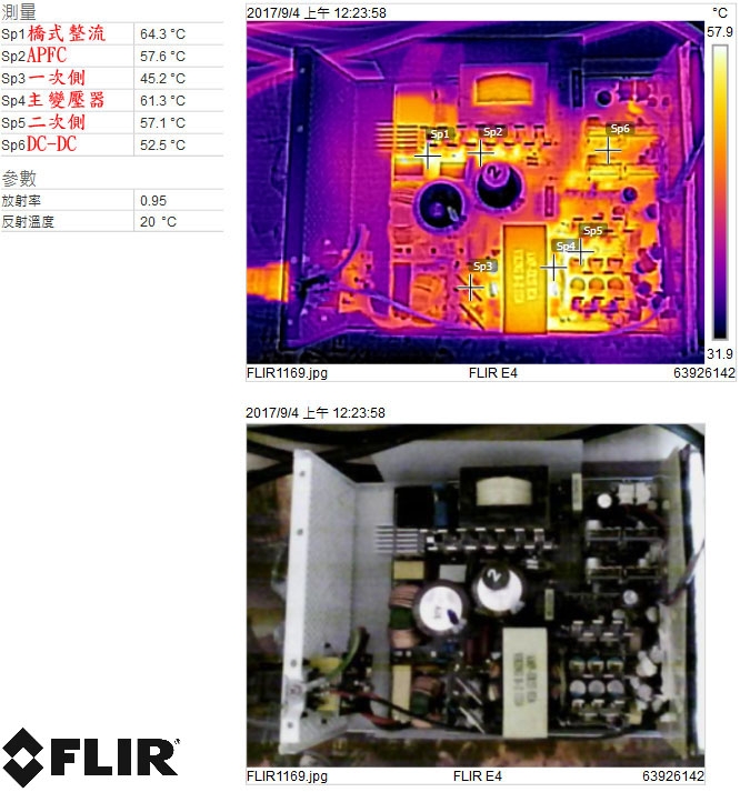 振華LEADEX PLATINUM 1000W電源供應器拆解