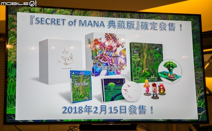 【TGS17】《聖劍傳說2：Secret of Mana》中文版2018年2月15日推出  製作人表示新作只等公司點頭