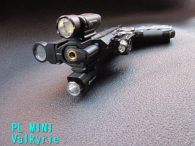 PL MINI Valkyrie 武器燈~充電迷你女戰神