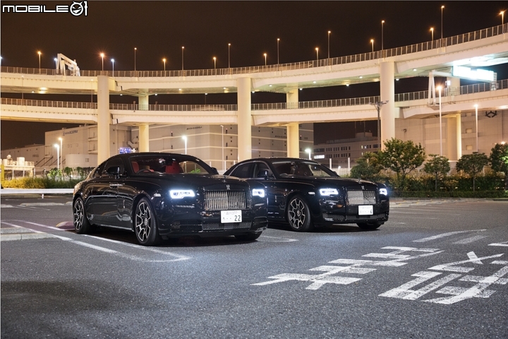 暗夜女神降臨 Rolls-Royce Black Badge東京試駕