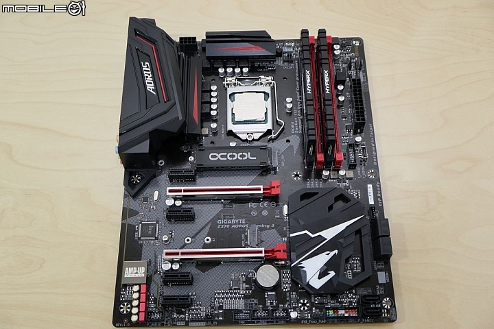 4C4T 可超K版 Core i3 8350K 搭上 Z370 AORUS Gaming 3