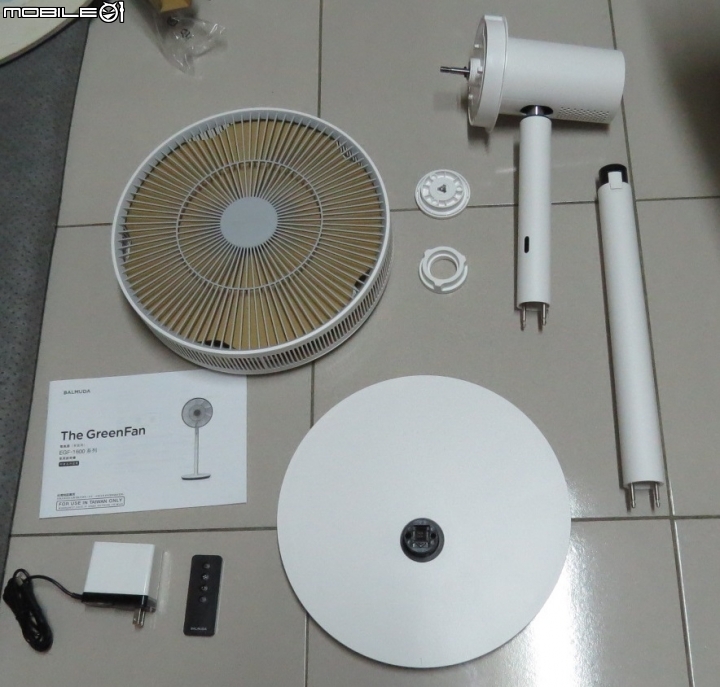 BALMUDA 15990元超貴電扇.開箱.噪音風力測試