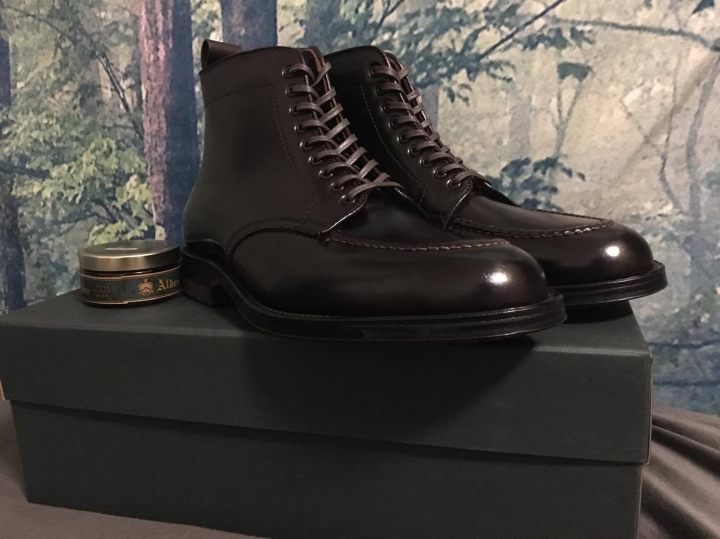 Alden Shell Cordovan Indy boot 地表最不專業開箱文