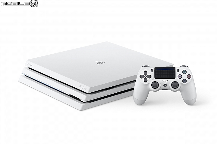 【情報】PS4 Pro將推出「冰河白」新色 11月24日在台上市