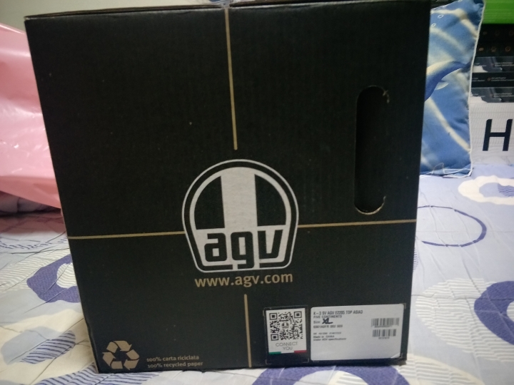 人生第一頂進口安全帽AGV K-3 SV五大洲
