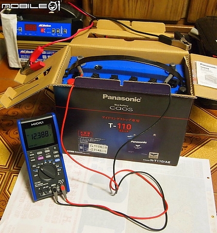 06年式柴油Tucson安裝日本製國際牌T-110藍電瓶DIY分享