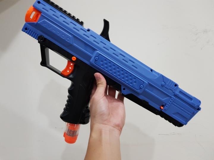 NERF玩具槍開箱!球槍『APOLLO XV-700』,實玩影片小開箱!