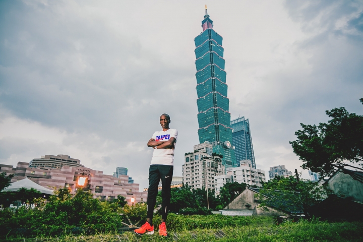當今最接近極限紀錄的馬拉松跑者訪台 Eliud Kipchoge臺北之旅記者會