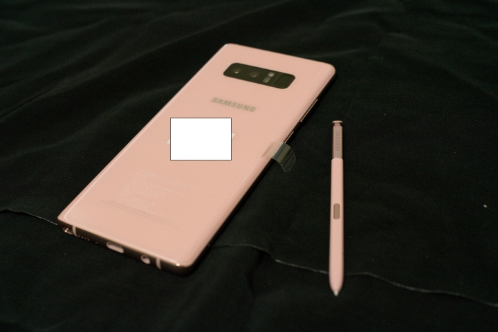 NOTE8 粉色開箱