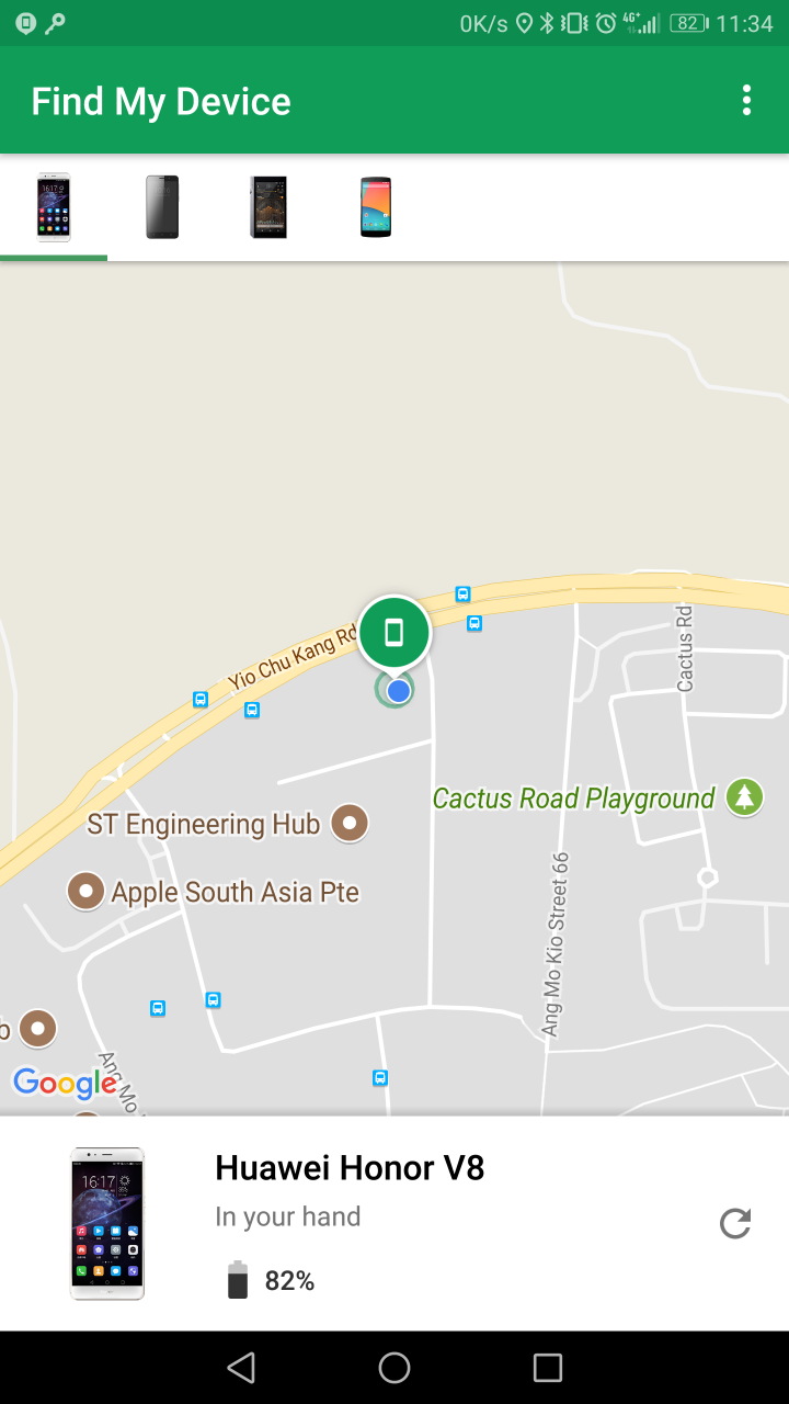 Mate 9 刷大陸版後無法使用華為的Find my phone 和Google的Find my device