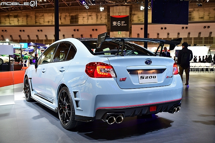 【2017東京車展】Subaru限量逸品S208,限量450台精裝販售!